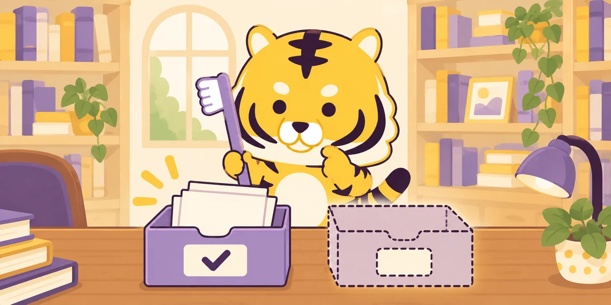 歯磨き後のアイコス、分かっていること・分かっていないことを表したイラスト(大阪あわじ歯科のトラ)